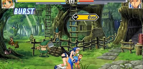  Bridget vs Chun Li  hentai mugen.